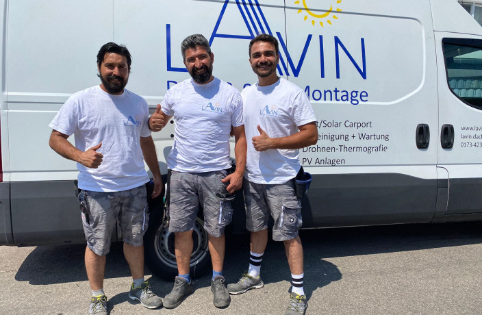 Beispielarbeit von Lavin Dach & Solar Montage - veröffentlicht auf Dachdecker.com